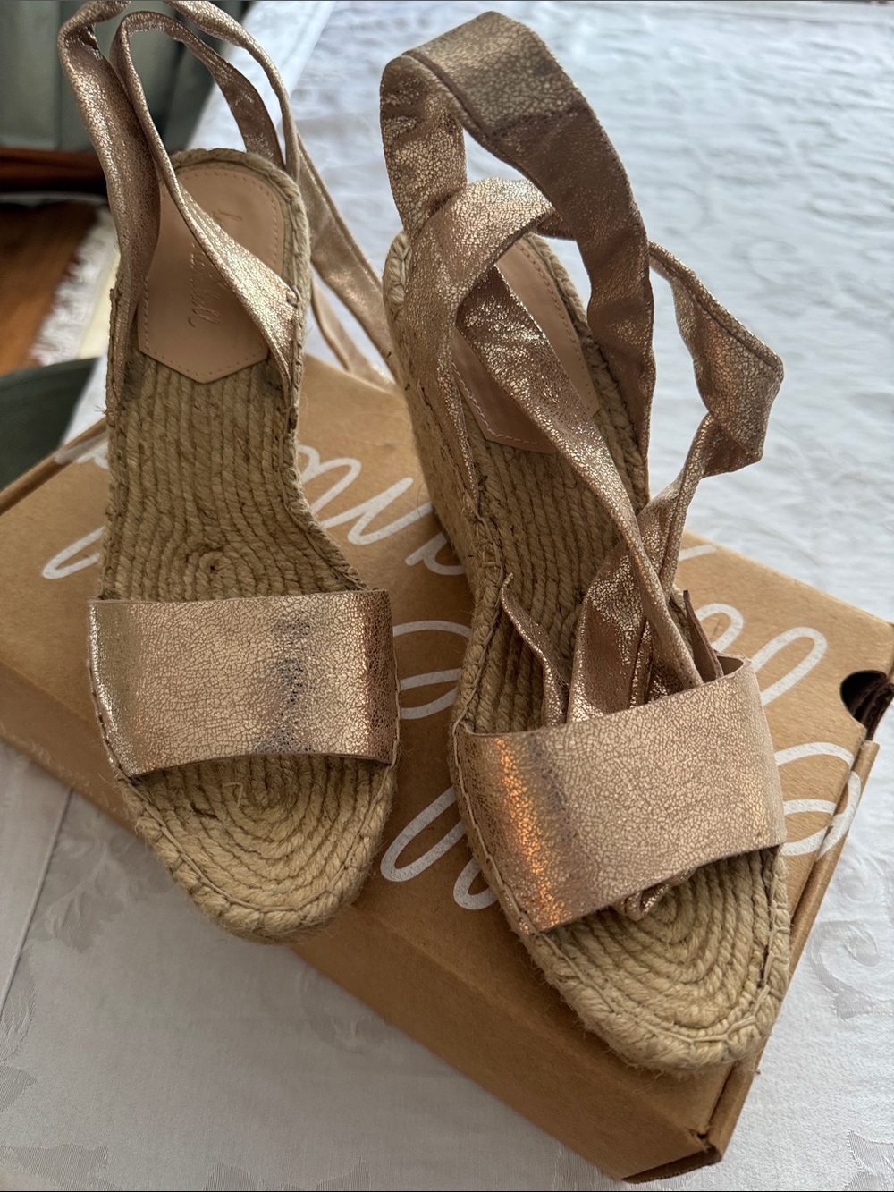 Loeffler randall wedges size 7